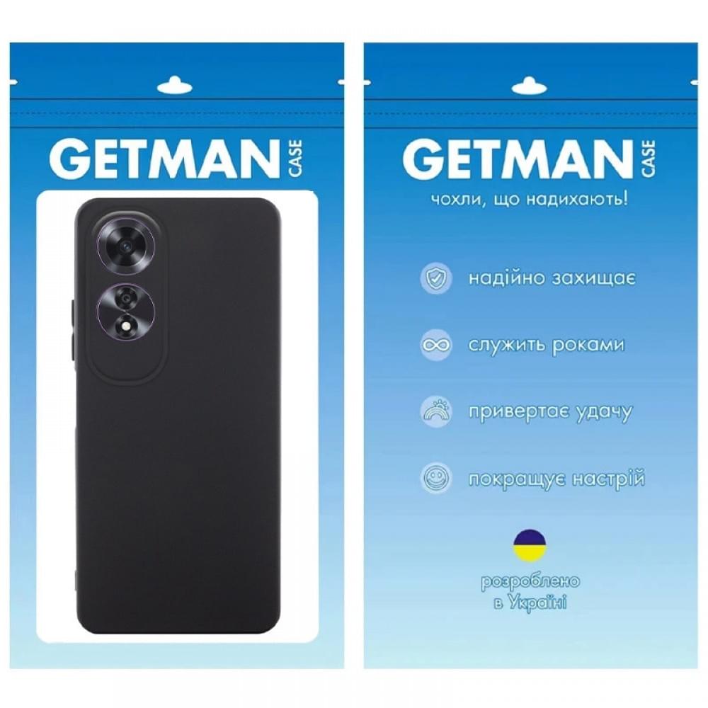 Чехол TPU GETMAN Liquid Silk Full Camera для Oppo A60 4G