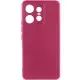 Чохол Silicone Cover Ummi Lakshmi Full Camera (AA) для Motorola Edge 50 Pro Бордовий / Marsala