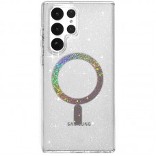 Чохол TPU Eclipse Sparkle (MagFit) для Samsung Galaxy S24 Ultra Clear