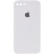 Чохол Silicone Case Square Full Camera Protective (AA) для Apple iPhone 7 plus / 8 plus (5.5") Білий / White