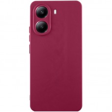 Чохол Silicone Cover Lakshmi Full Camera (AA) для Xiaomi Poco X7 Pro Бордовий / Marsala