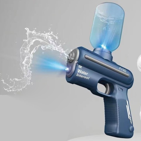 Водяний акумуляторний пістолет Water Gun 9007B (200ml) with lithium battery Blue