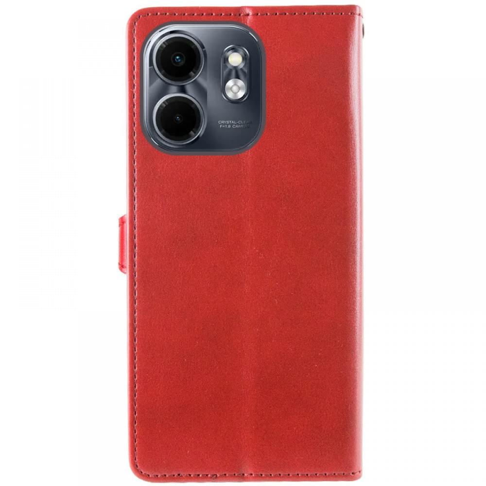 Кожаный чехол-книжка GETMAN Gallant (PU) для Infinix Smart 9 4G / Hot 50i