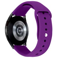 Силіконовий ремінець Sport для Smart Watch 20mm Фіолетовий / Grape
