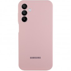 Чохол Silicone Cover Lakshmi Full Camera (AAA) with Logo для Samsung Galaxy A16 4G/5G Рожевий / Pink Sand