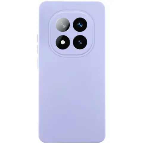 Чохол TPU GETMAN Liquid Silk Full Camera для Xiaomi Redmi Note 15 Pro+ 5G Бузковий / Light purple