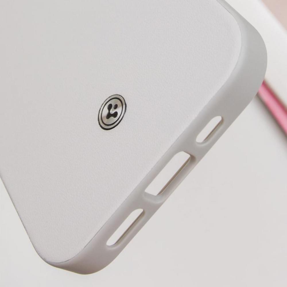 Чохол SGP PC+Leather with MagSafe для Apple iPhone 16 (6.1") Grey