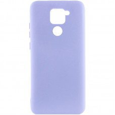 Чохол Silicone Cover Lakshmi (AA) для Xiaomi Redmi Note 9 / Redmi 10X Бузковий / Dasheen