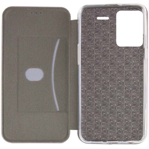 Шкіряний чохол-книжка Classy для Xiaomi Redmi Note 13 Pro+ Сірий