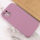 Чохол Silicone Case Full Camera Protective (AA) NO LOGO для Apple iPhone 13 (6.1") Ліловий / Lilac Pride