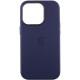 Кожаный чехол Leather Case (AAA) with MagSafe and Animation для Apple iPhone 14 Pro Max (6.7")