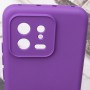 Чохол Silicone Cover Lakshmi Full Camera (A) для Xiaomi 13 Фіолетовий / Purple