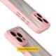 TPU чохол Transparent + Colour 1,5mm для Apple iPhone 16 (6.1") Pink
