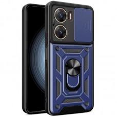 Чохол Ummi Camshield Serge Ring для Xiaomi Poco X7 Pro Синій