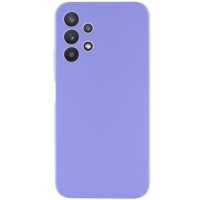 Чохол Silicone Cover Lakshmi Full Camera (AAA) для Samsung Galaxy A32 4G Бузковий / Dasheen