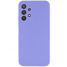 Чохол Silicone Cover Lakshmi Full Camera (AAA) для Samsung Galaxy A32 4G Бузковий / Dasheen