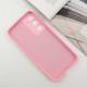 Чохол TPU GETMAN Liquid Silk Full Camera для Samsung Galaxy S23 FE Рожевий / Pink