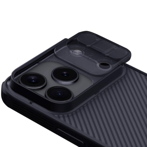 Карбонова накладка Nillkin CamShield Pro для Apple iPhone 17 Pro Max (6.9") Transparent black