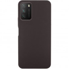 Чохол Silicone Cover Lakshmi (AA) для Xiaomi Poco M3 Шоколадный / Chocolate