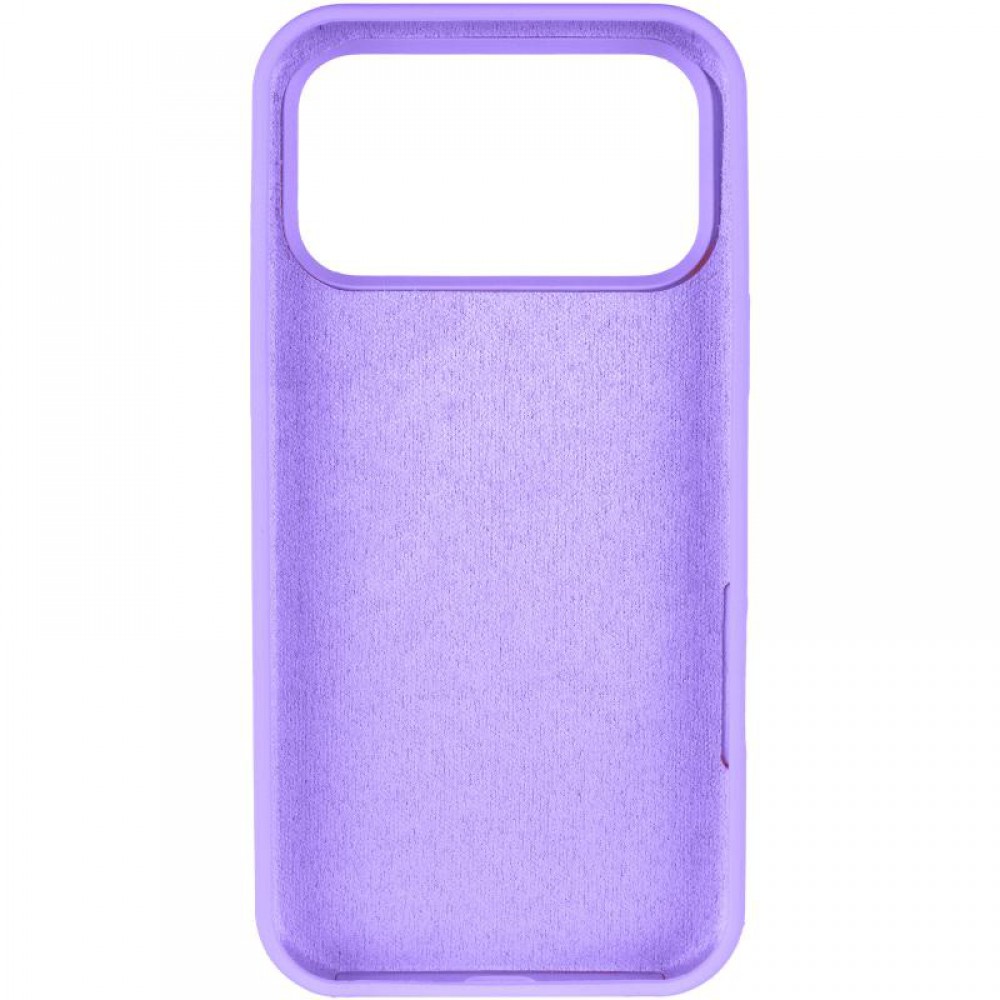 Чохол Silicone Case Full Protective (AA) для Apple iPhone 17 Pro Max (6.9") Бузковий / Dasheen