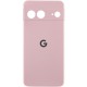 Чохол Silicone Cover Lakshmi Full Camera (AAA) with Logo для Google Pixel 7 Рожевий / Pink Sand