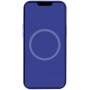 Чохол Silicone case (AAA) full with Magsafe and Animation для Apple iPhone 16 Pro (6.3") Ultramarine