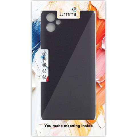 Чохол Silicone Cover Ummi Lakshmi Full Camera (AA) для Samsung Galaxy A05 Чорний / Black
