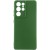 Чохол Silicone Cover Lakshmi Full Camera (AA) для Samsung Galaxy S22 Ultra Зелений / Dark green