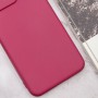 Чохол Silicone Cover Lakshmi Full Camera (A) для Oppo A38 / A18 Бордовий / Marsala