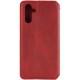 Шкіряний чохол книжка GETMAN Cubic (PU) для Samsung Galaxy A25 5G Червоний