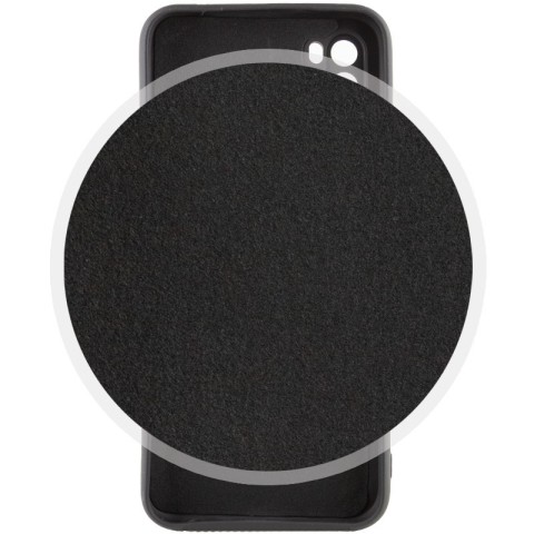 Чохол TPU GETMAN Liquid Silk Full Camera для Xiaomi Redmi Note 8T Чорний / Black