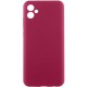 Чохол Silicone Cover Ummi Lakshmi Full Camera (AA) для Samsung Galaxy A07 Бордовий / Marsala
