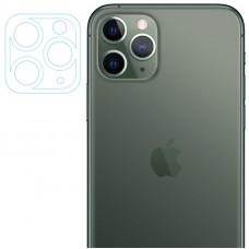 Гнучке захисне скло 0.18mm на камеру и увесь блок (тех.пак) для Apple iPhone 11 Pro / 11 Pro Max Прозорий