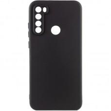 Чохол TPU GETMAN Liquid Silk Full Camera для Xiaomi Redmi Note 8T Чорний / Black