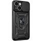Ударостійкий чохол Camshield Serge Ring для Apple iPhone 13 (6.1") Чорний