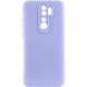 Чохол Silicone Cover Lakshmi Full Camera (AA) для Xiaomi Redmi 9 Бузковий / Dasheen