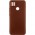 Чохол Silicone Cover Lakshmi Full Camera (AA) для Oppo A15s / A15 Коричневий / Brown