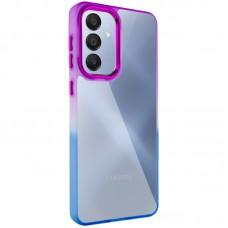 Чохол TPU+PC Fresh sip series для Samsung Galaxy A35 Синій / Фіолетовий