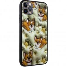 TPU+PC чохол Prisma Plushie для Apple iPhone 12 Pro Max (6.7") Corgi