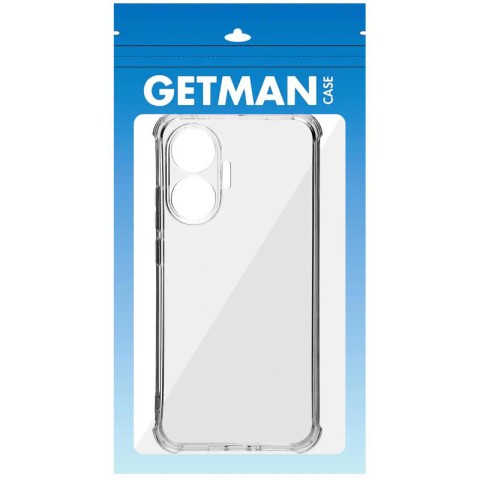 TPU чохол GETMAN Ease logo посилені кути Full Camera для Xiaomi Poco F7 Безбарвний (прозорий)