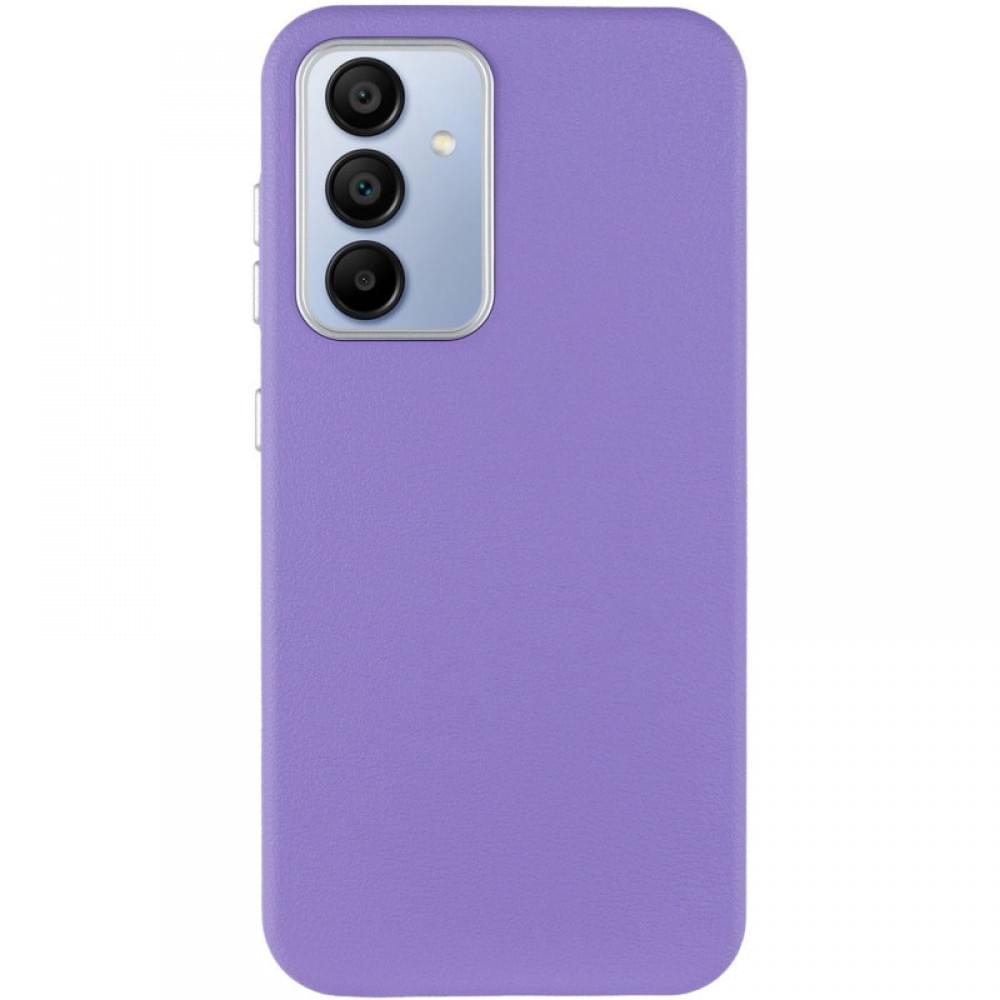 Кожаный чехол Leather Case Metal Buttons для Samsung Galaxy S23 FE