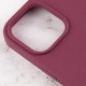 Чохол Silicone Case Full Protective (AA) для Apple iPhone 15 Plus (6.7") Бордовий / Plum