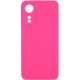 Чохол Silicone Cover Lakshmi Full Camera (AAA) для Oppo A78 4G Рожевий / Barbie pink