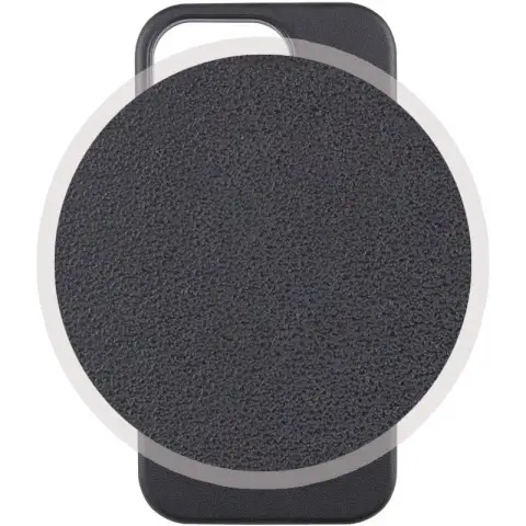 Шкіряний чохол Leather Case (AAA) with MagSafe and Animation для Apple iPhone 14 Pro (6.1") Midnight