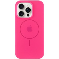 Чохол Silicone Case Full Protective (AA) with MagSafe для Apple iPhone 13 Pro Max (6.7") Рожевий / Barbie pink