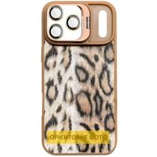 Чохол TPU+PC Wild Leopard with MagSafe and Lens для Apple iPhone 17 Air (6.5") Brown