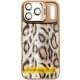 Чохол TPU+PC Wild Leopard with MagSafe and Lens для Apple iPhone 17 Air (6.5") Brown