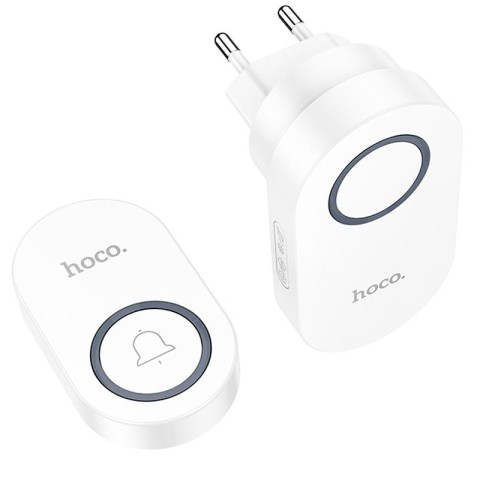 Дверний дзвінок Hoco HI25 Neon Bell White