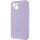 Чохол Silicone Case Full Camera Protective (AA) NO LOGO для Apple iPhone 15 (6.1") Бузковий / Lilac