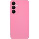 Чохол Silicone Cover Lakshmi Full Camera (AA) для Samsung Galaxy S25 Рожевий / Pink